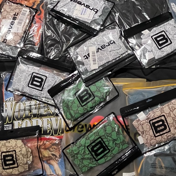 Bravest Studios x Gucci Grey Ski Mask - Picture 2 of 2